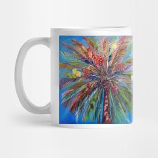 Date palm. Summer. Costa Brava Mug